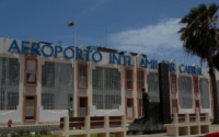 Entrance of International Airport Amilcar Cabral