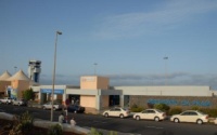 Entrance of Praia International Airport